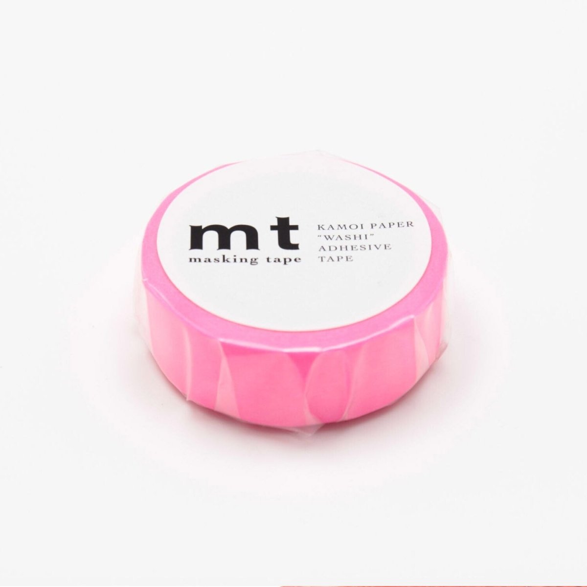 MT Masking Tape - Shocking Pink - 15mm - 7m - 24Papershop