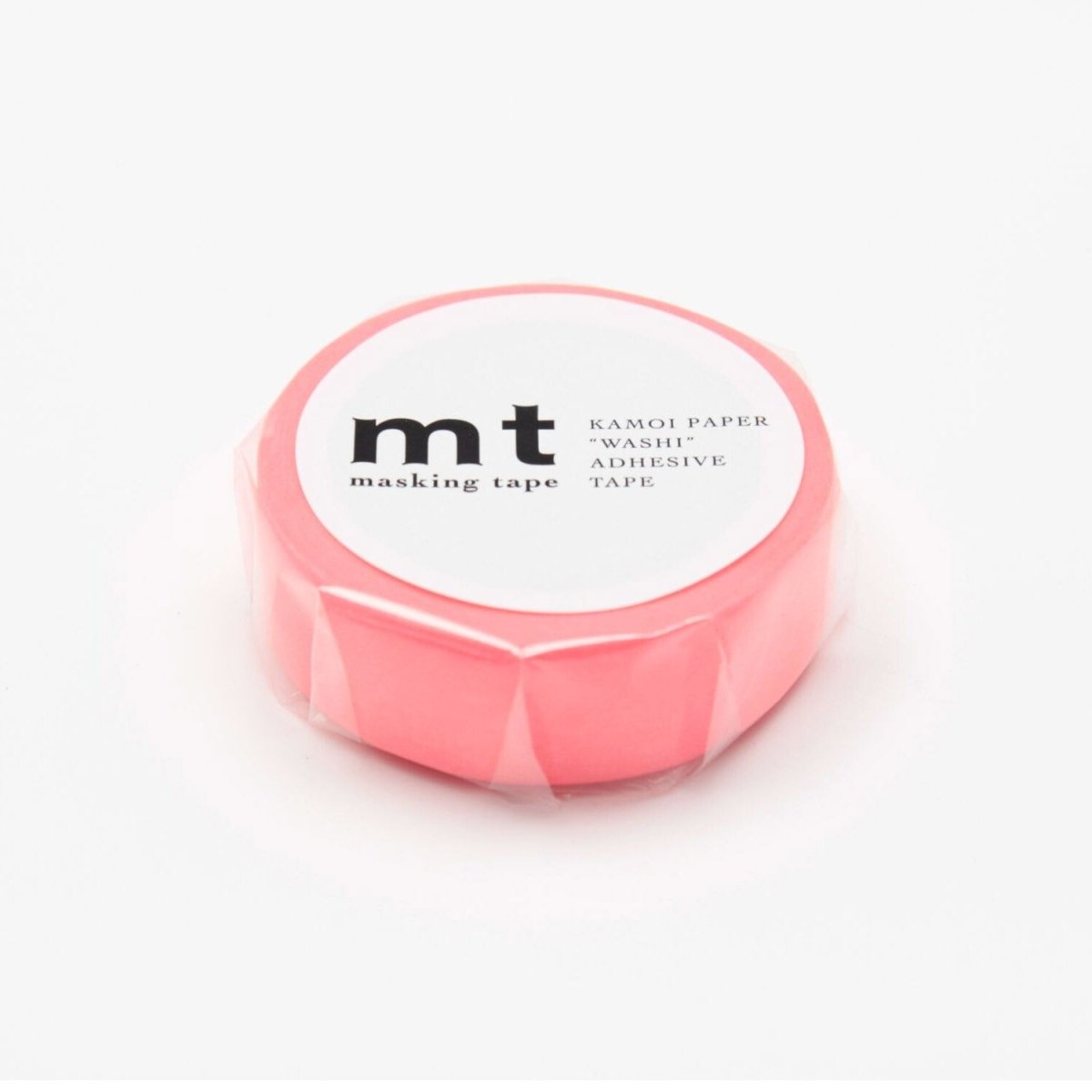 MT Masking Tape - Shocking Red - 15mm - 7m - 24Papershop