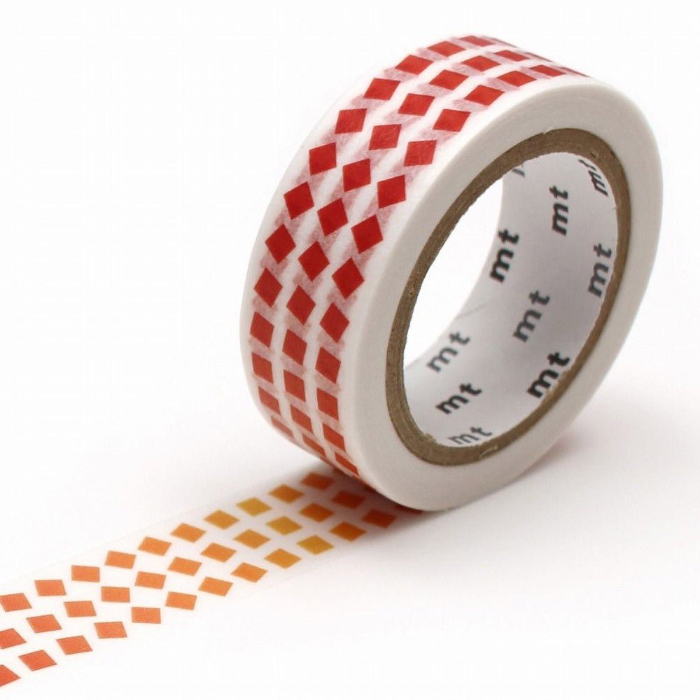 MT Masking Tape - Square Red - 15mm - 7m - 24Papershop