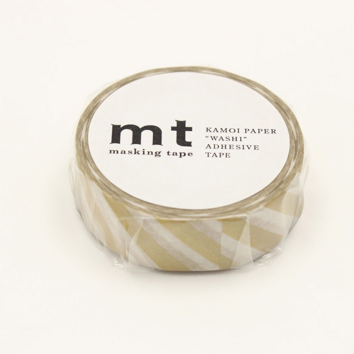 MT Masking Tape - Stripe Gold 2 - 15mm - 7m - 24Papershop