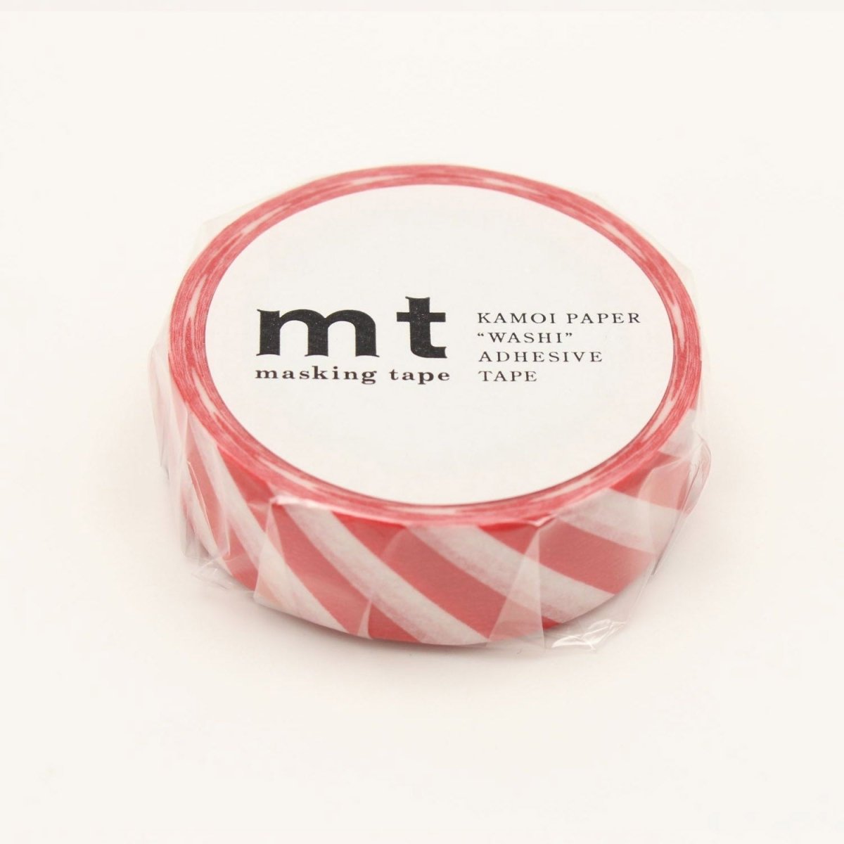 MT Masking Tape - Stripe Red - 15mm - 7m - 24Papershop