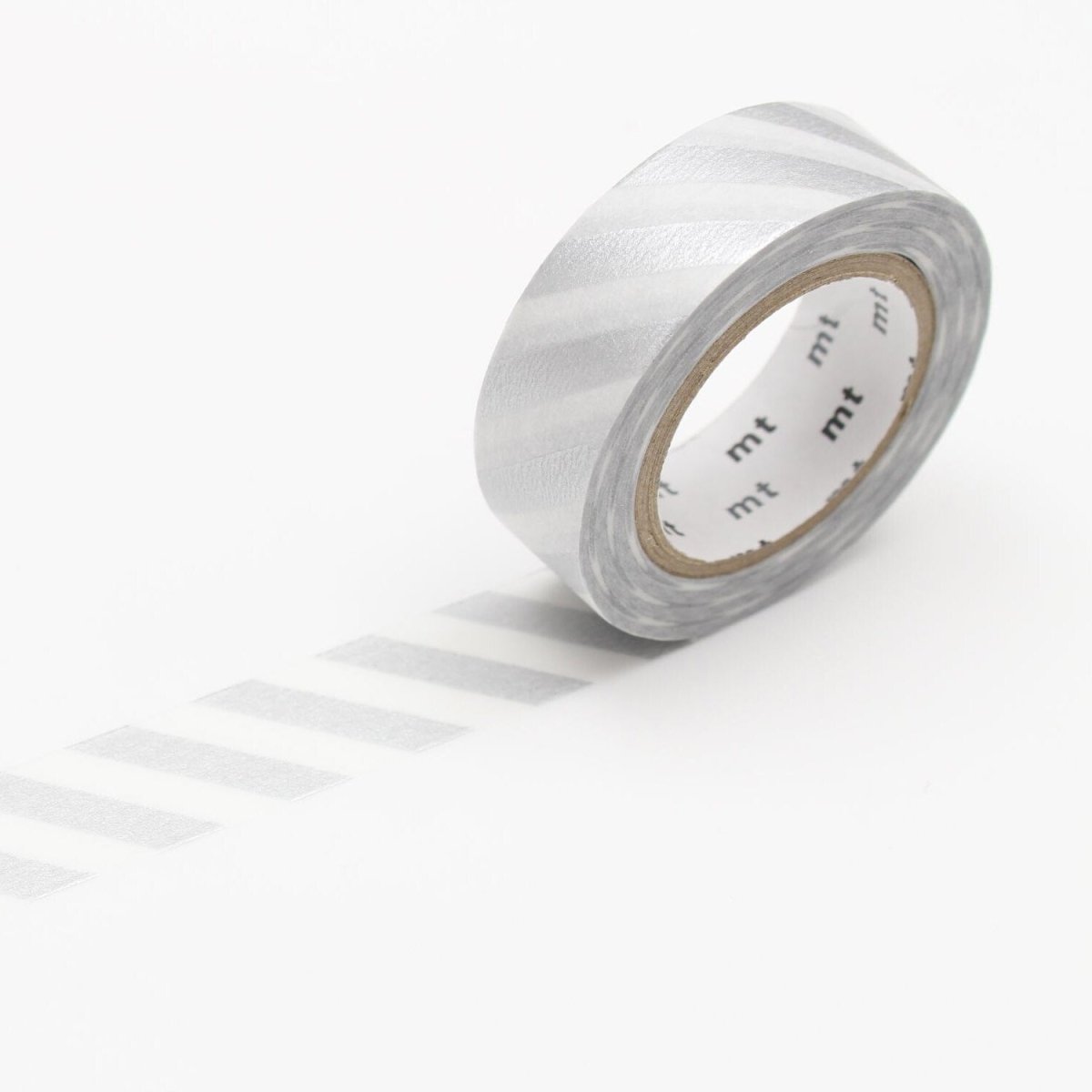 MT Masking Tape - Stripe Silver 2 - 15mm - 7m - 24Papershop