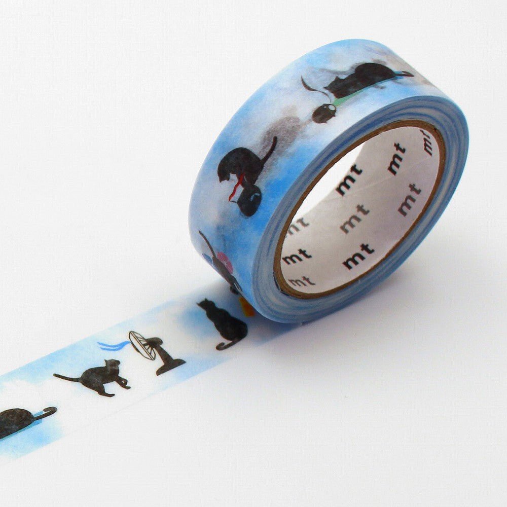 MT Masking Tape - Summer Cat - 15mm x 7m - 24Papershop