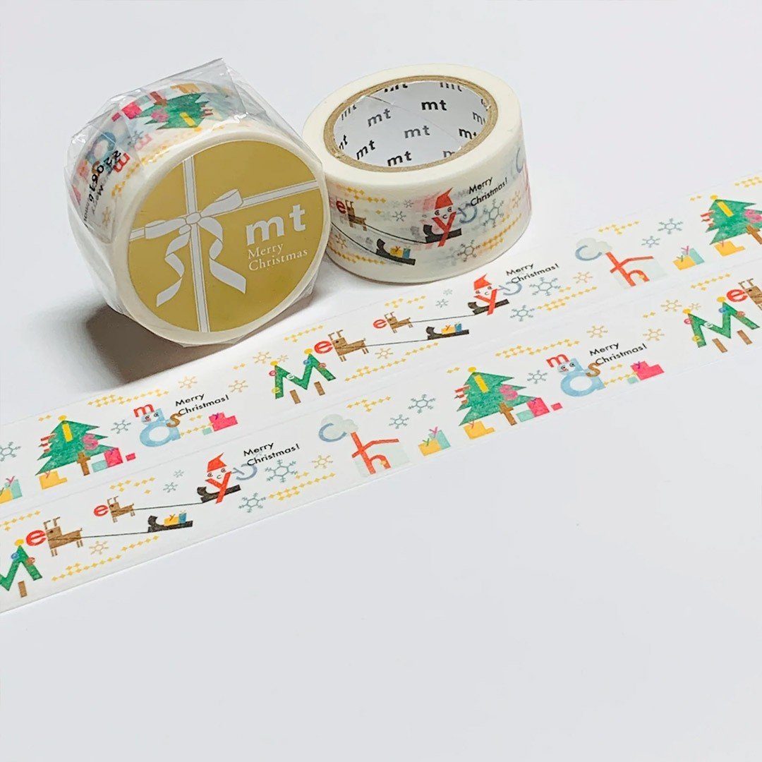 MT Masking Tape - Type Christmas - 23mm x 7m - 24Papershop