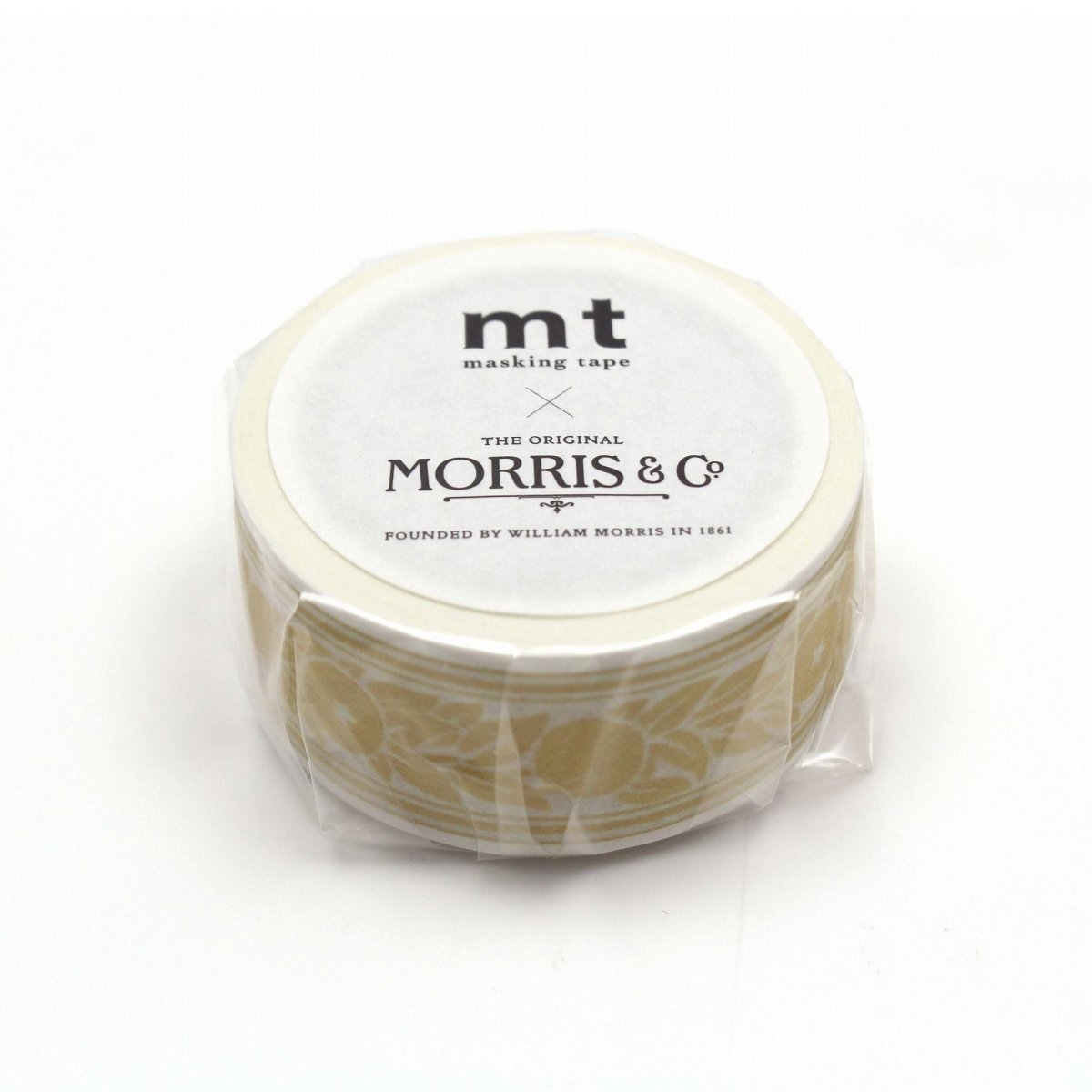 MT Masking Tape - William Morris Orange Border - 20mm - 7m - 24Papershop