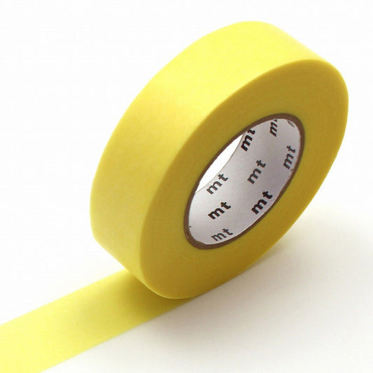 MT Masking Tape - Yellow - 15mm x 20m - 24Papershop