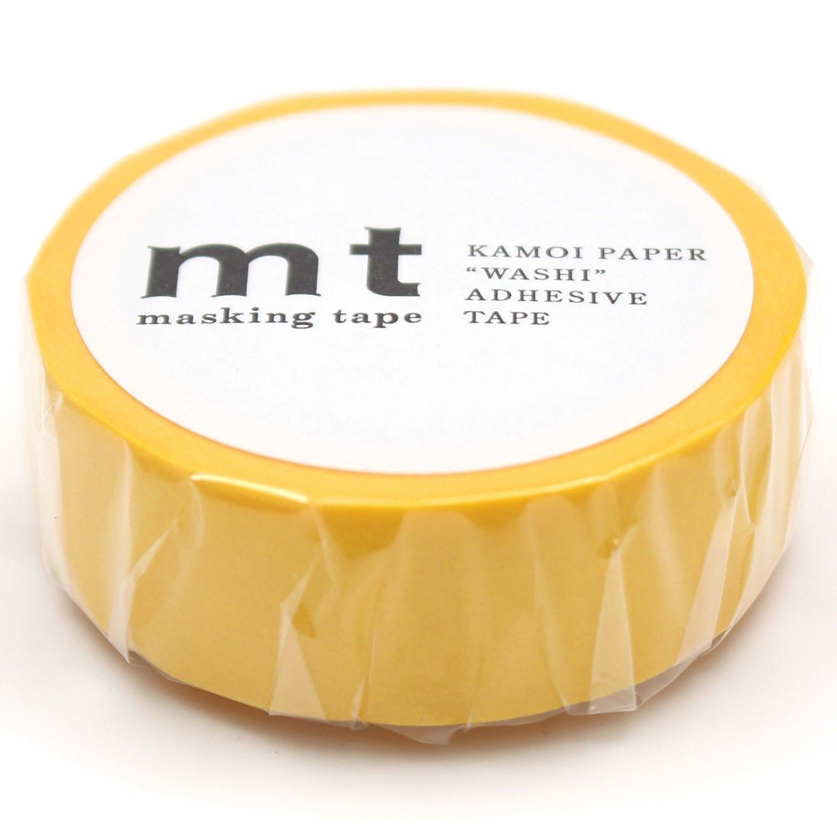 MT Masking Tape - Yellow 15mm x 7m - 24Papershop