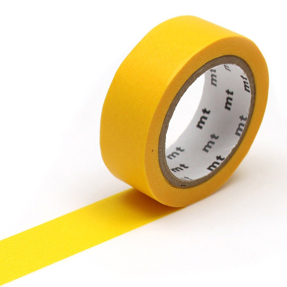 MT Masking Tape - Yellow 15mm x 7m - 24Papershop