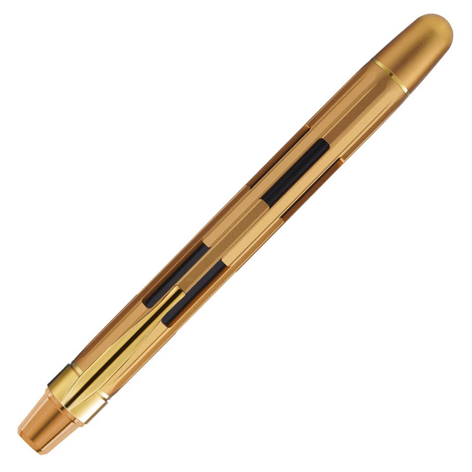 Nahvalur Fountain Pen Eclipse - Pure Gold [Fine]