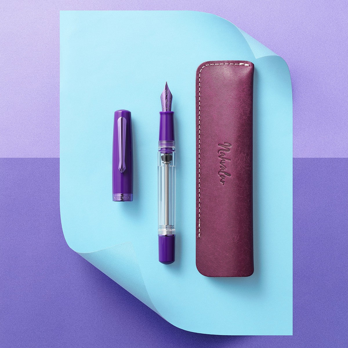 Nahvalur Fountain Pen Original Plus - Amethyst [Stub]