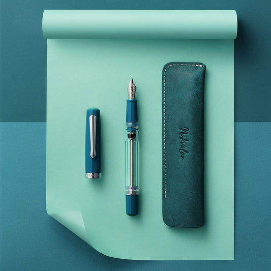 Nahvalur Fountain Pen Original Plus - Aquamarine [Stub]