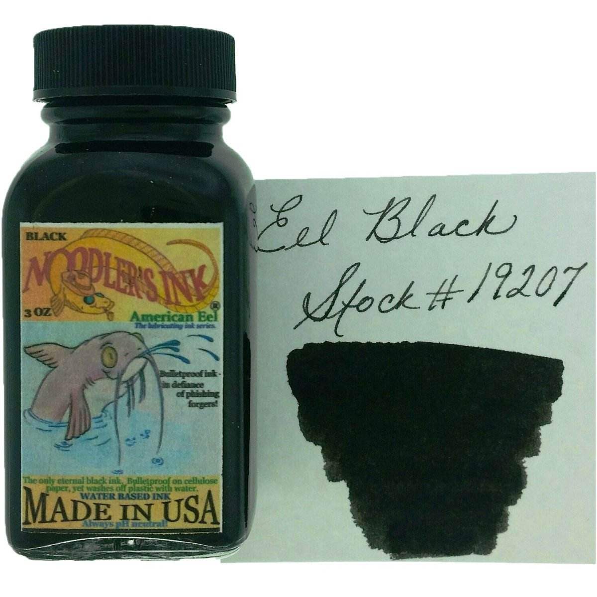 Noodler's Inktpot - American Eel Black / Zwart - 24Papershop