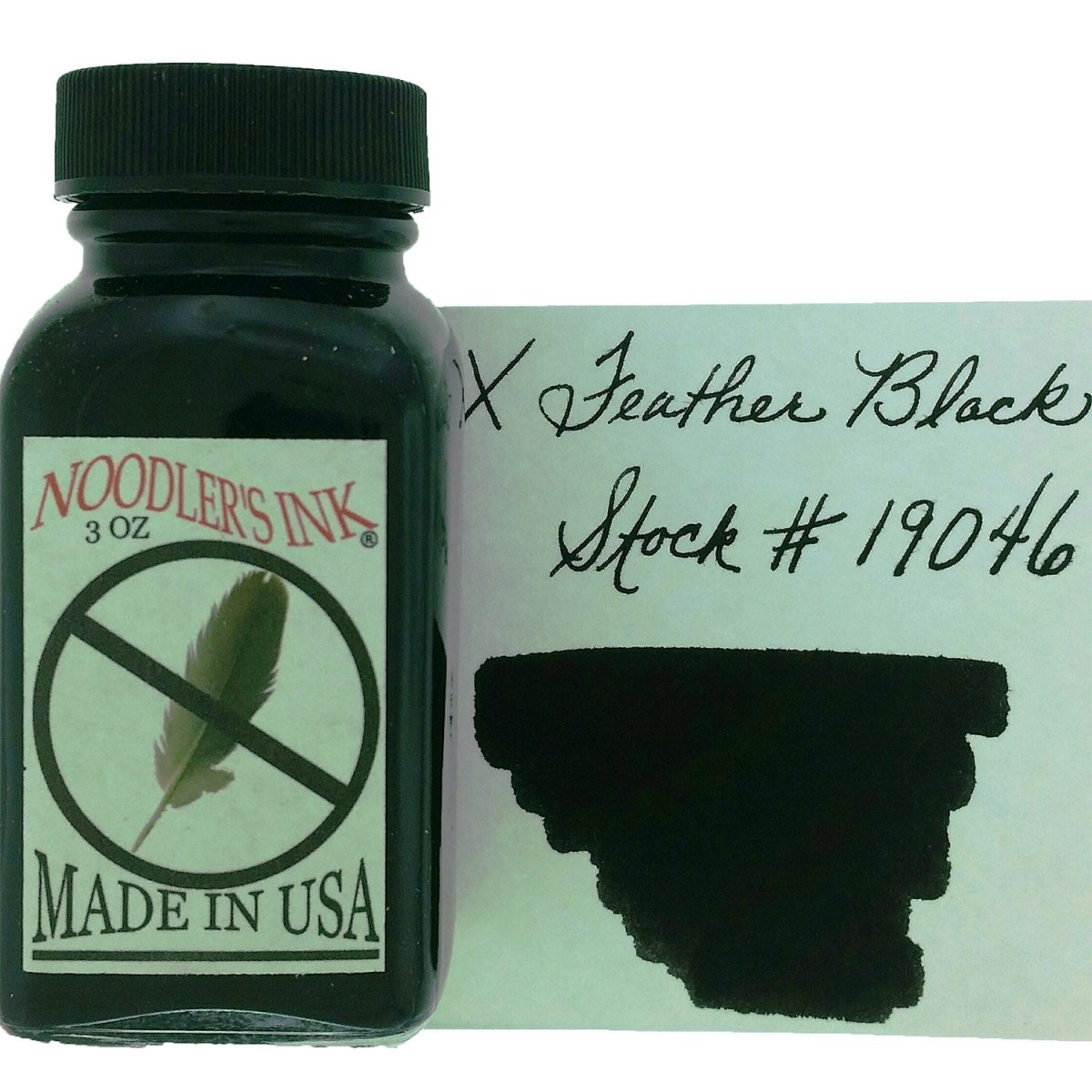 Noodler's Inktpot - Anti - Feather Black / Zwart - 24Papershop