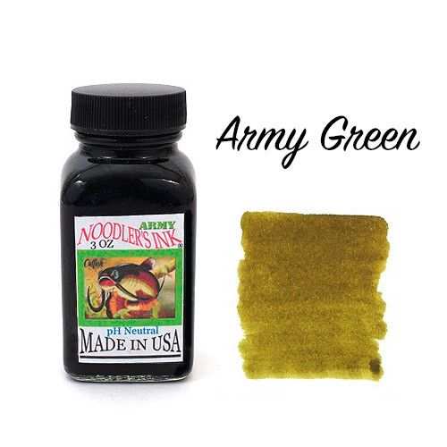 Noodler's Inktpot - Army Green/ Groen - 24Papershop