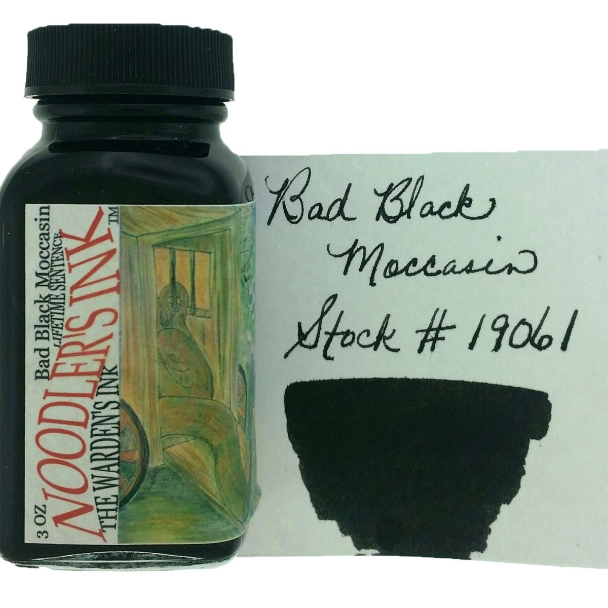 Noodler's Inktpot - Bad Black Moccasin / Zwart - 24Papershop