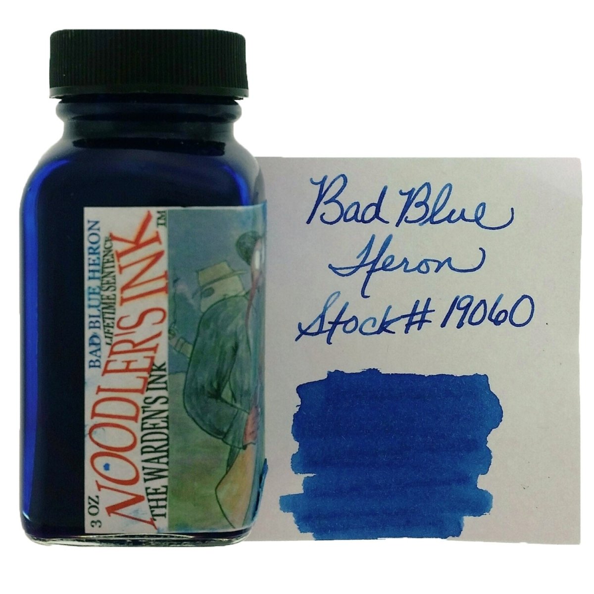 Noodler's Inktpot - Bad Blue Heron / Blauw - 24Papershop