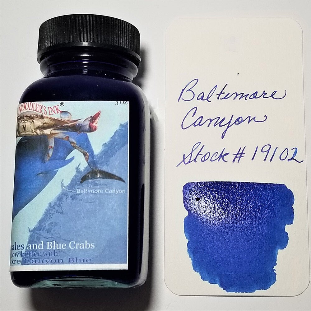 Noodler's Inktpot - Baltimore Canyon Blue - 24Papershop