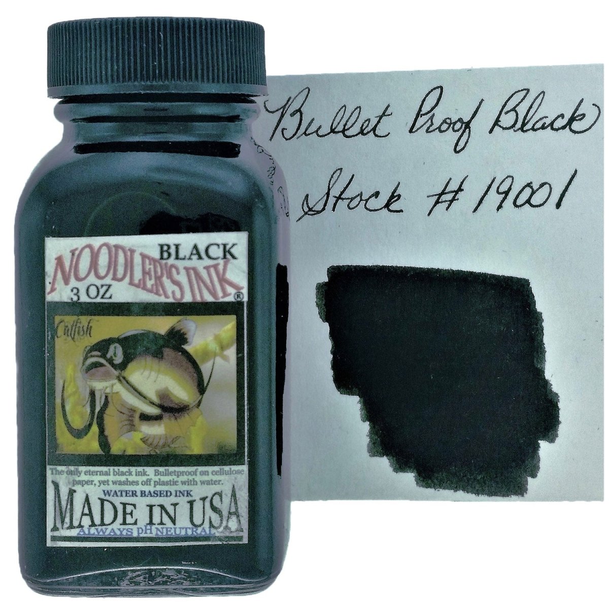 Noodler's Inktpot - Black (Bullitproof) - 24Papershop