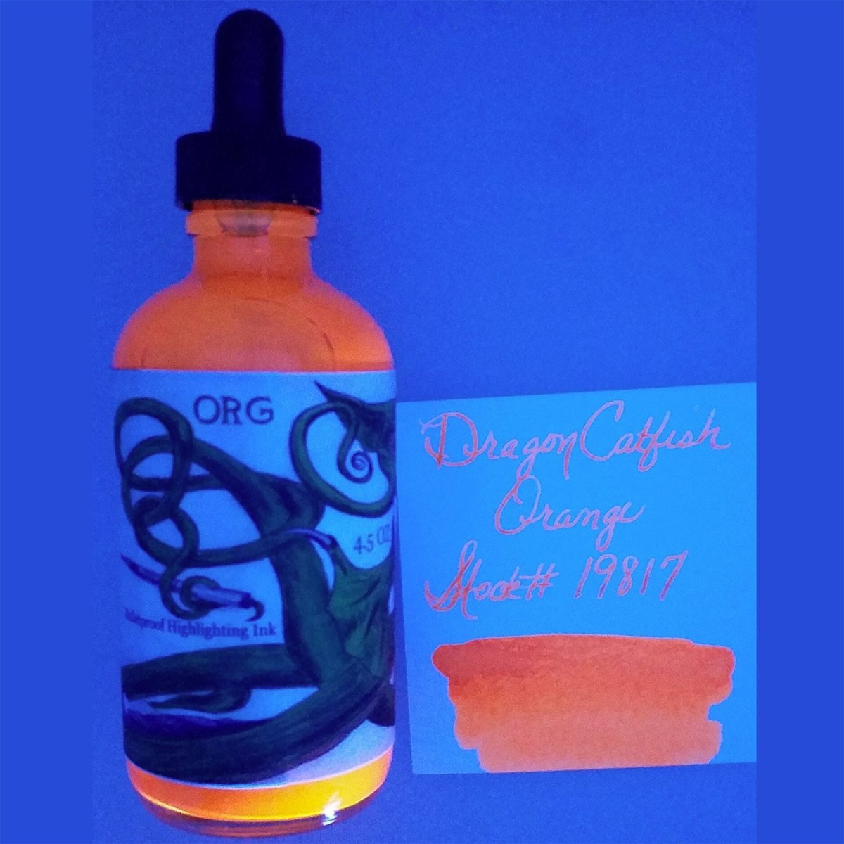 Noodler's Inktpot - Dragon Catfish Orange (gratis pen) - 24Papershop