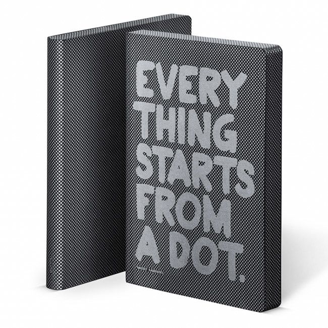 Nuuna Notitieboek Everything Starts From A Dot - 24Papershop