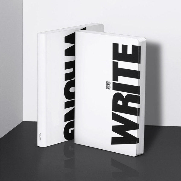 Nuuna Notitieboek White Black Write Wrong - 24Papershop