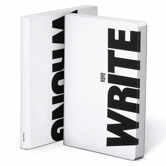 Nuuna Notitieboek White Black Write Wrong - 24Papershop