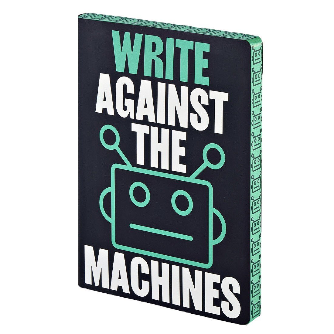 Nuuna Notitieboek Write against the Machines - 24Papershop