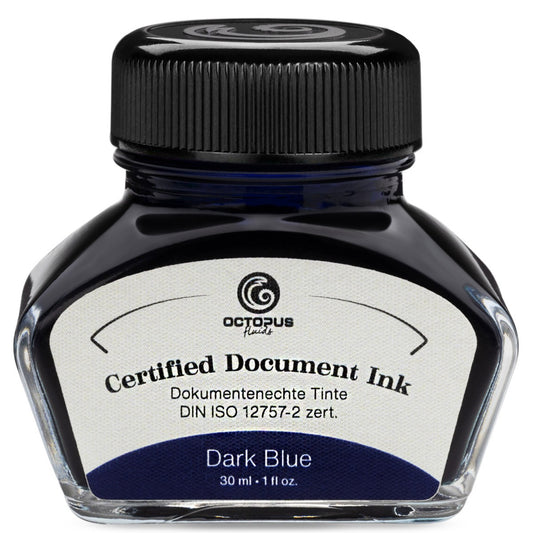 Octopus Document Ink 30ml - Dark Blue