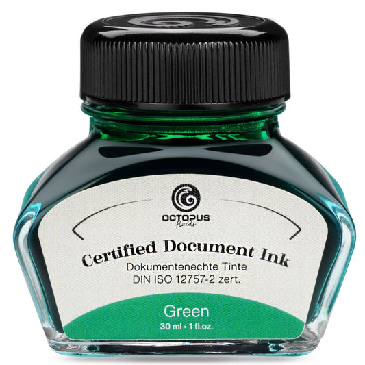 Octopus Document Ink 30ml - Green