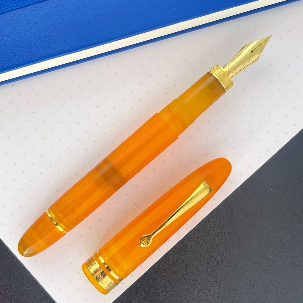 Omas Fountain Pen Ogiva GT - Arancione Medium - 24Papershop