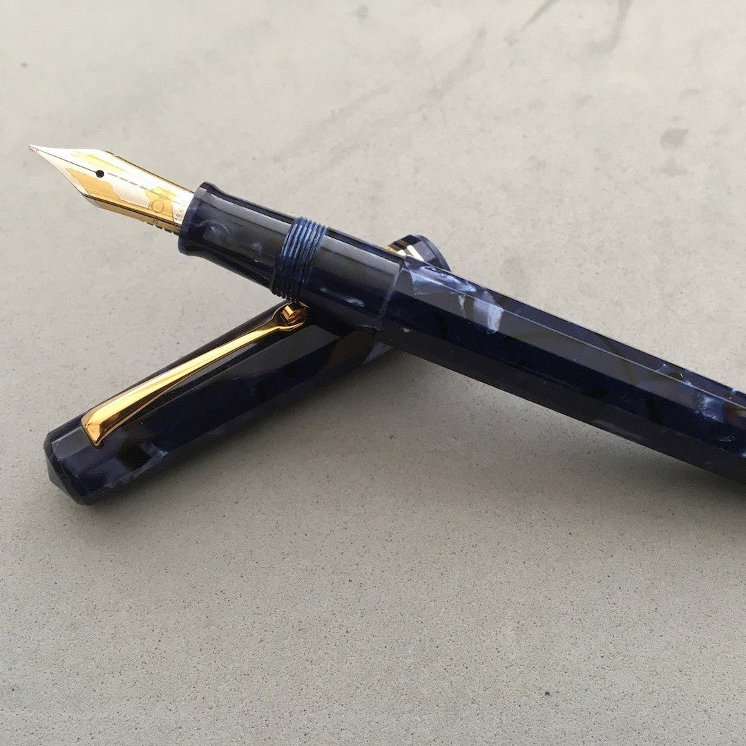 Omas Fountain Pen Paragon GT - Blue Royale Medium - 24Papershop