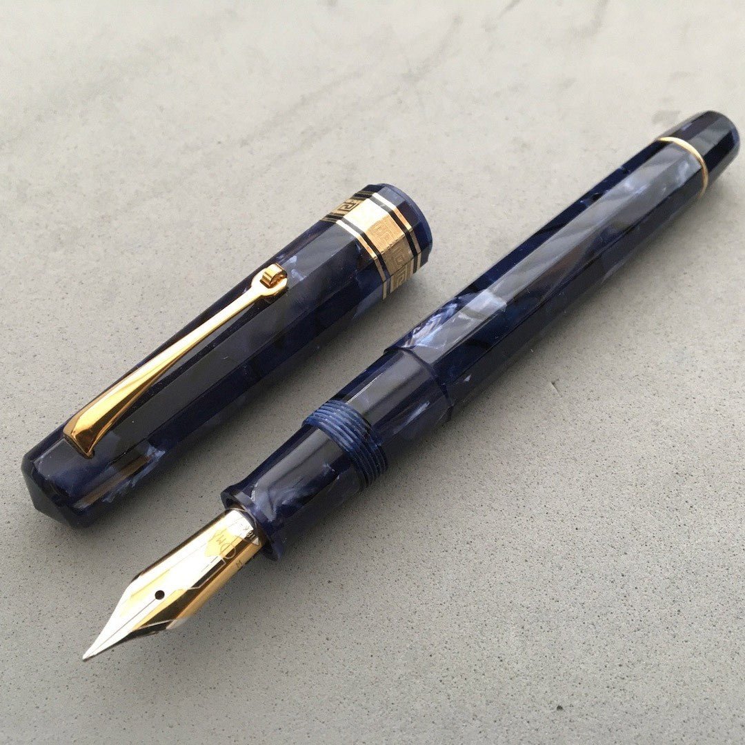 Omas Fountain Pen Paragon GT - Blue Royale Medium - 24Papershop