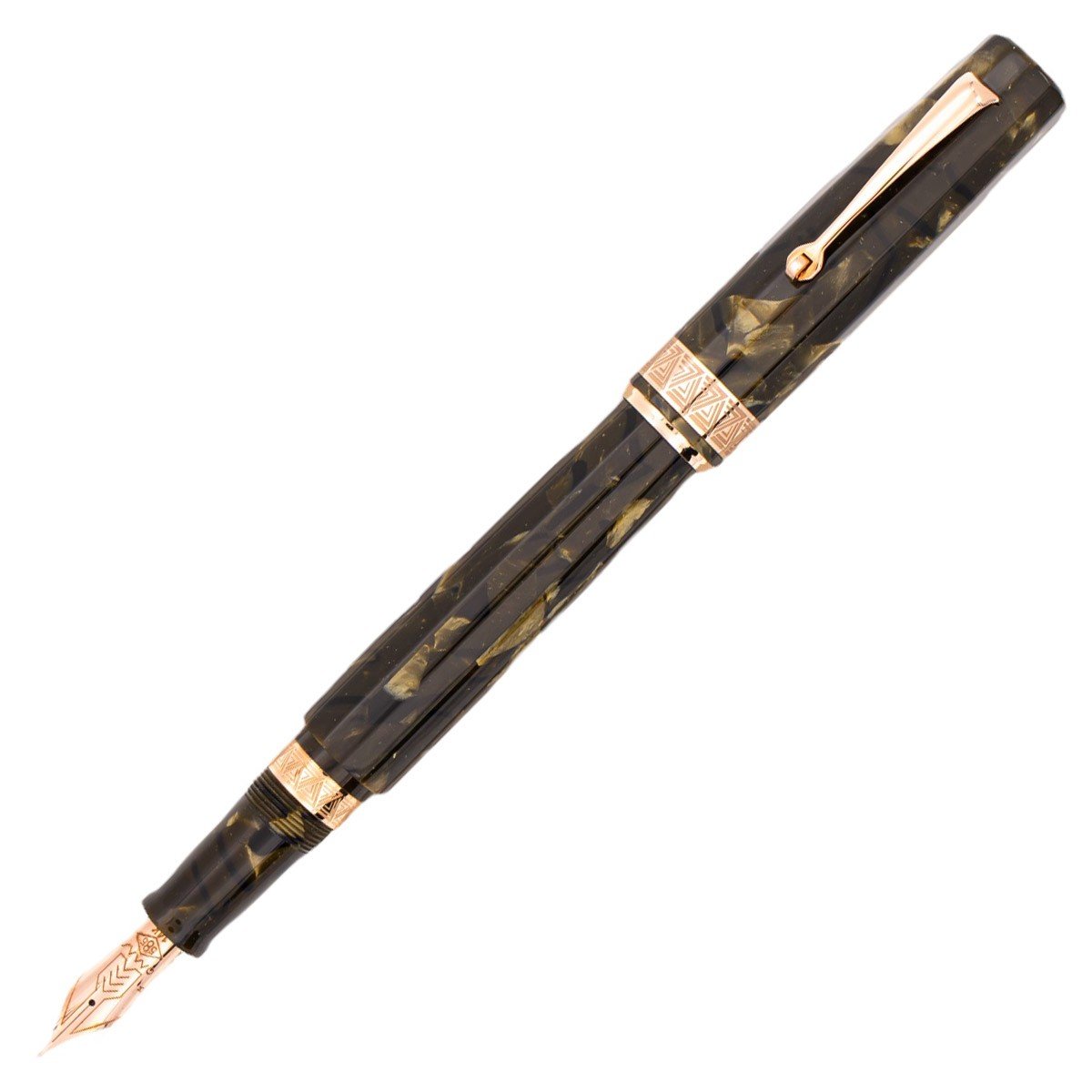 Omas Fountain Pen Paragon - Saft Green Medium - 24Papershop