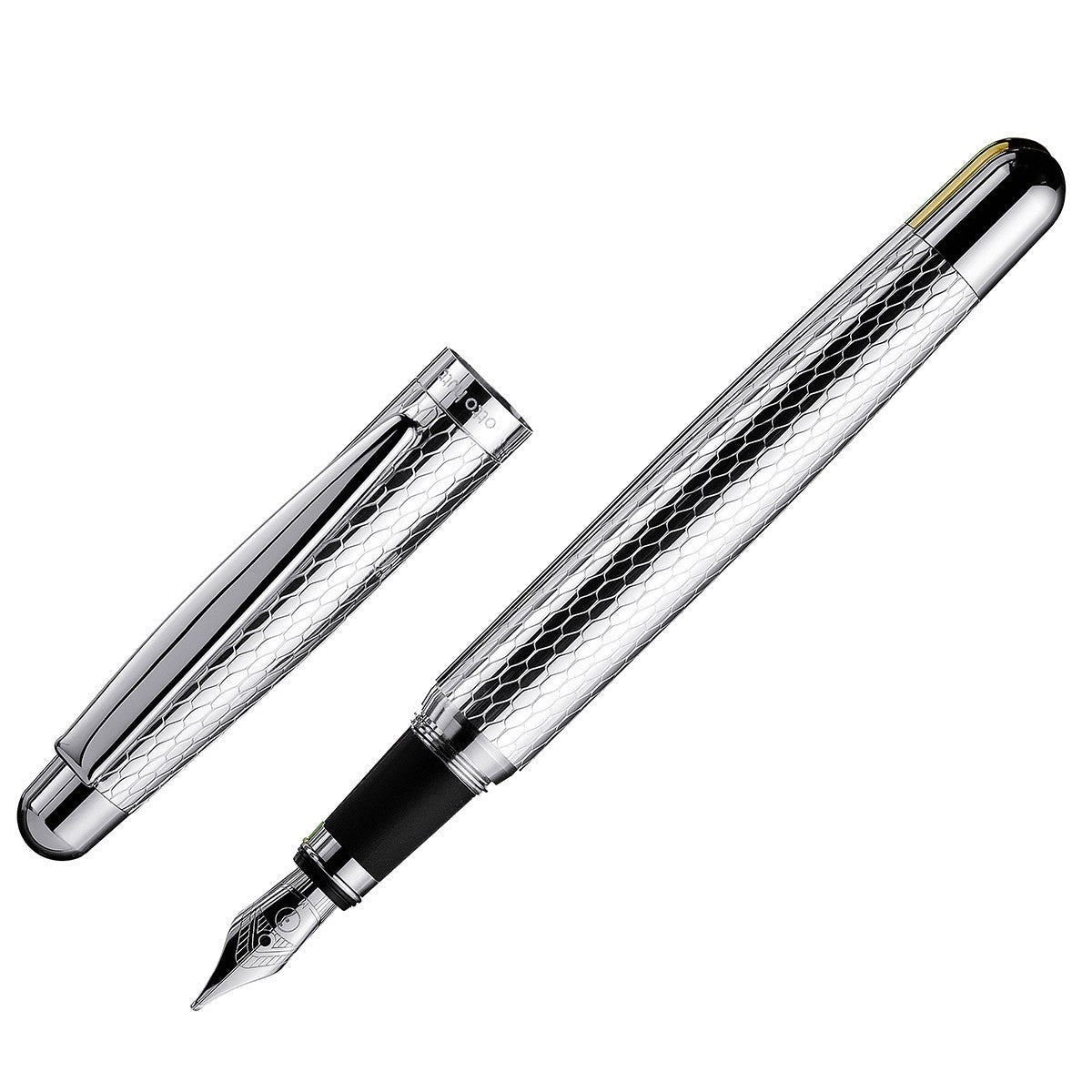 Otto Hutt Fountain Pen Design 02 - Honeycomb - 24Papershop