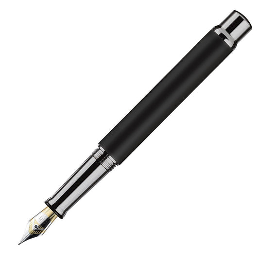 Otto Hutt Fountain Pen Design 04 - Black Matt - 24Papershop