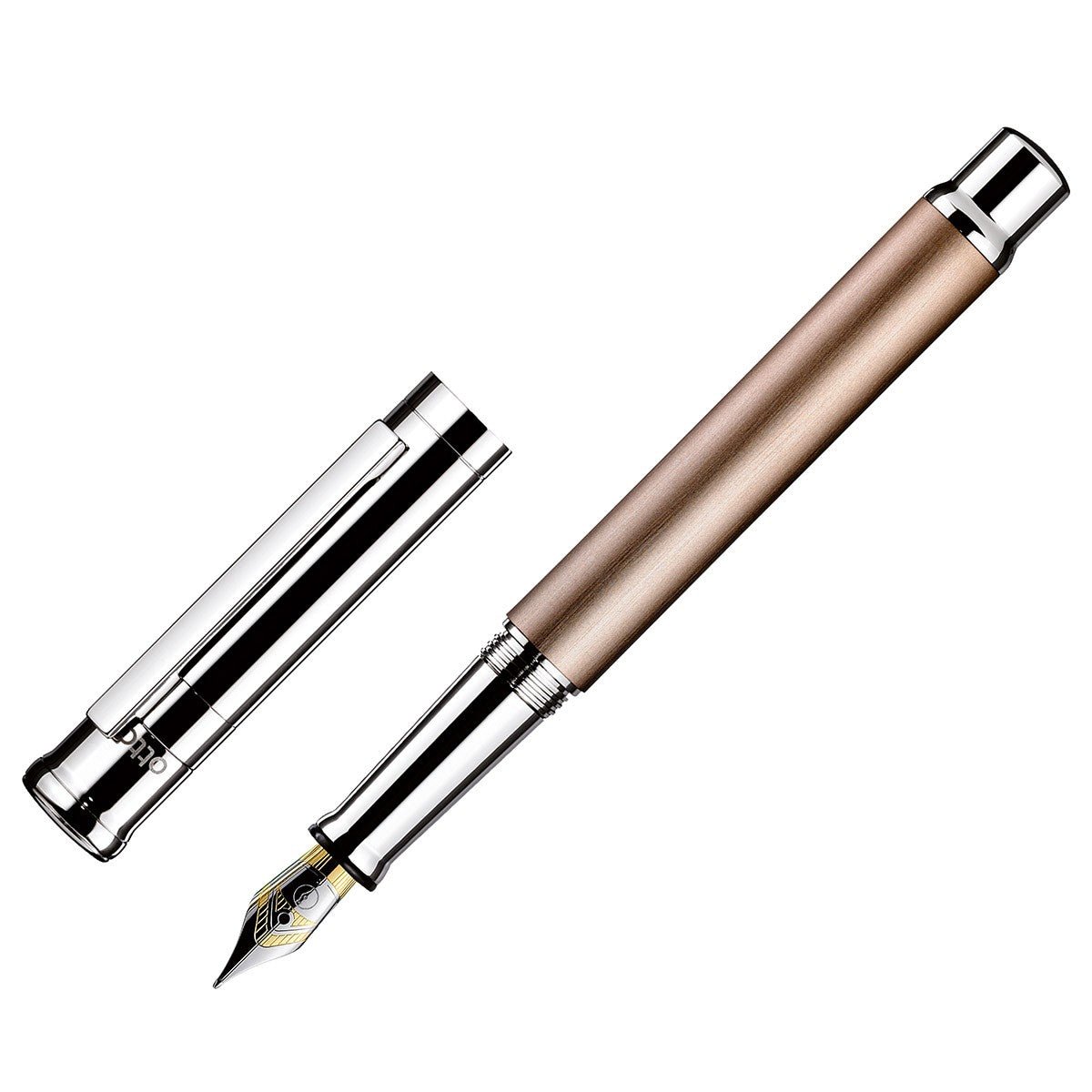 Otto Hutt Fountain Pen Design 04 - Satin Sand - 24Papershop