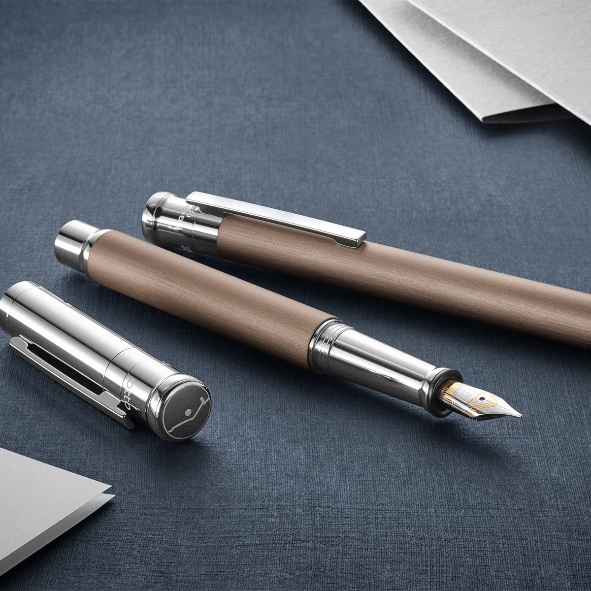 Otto Hutt Fountain Pen Design 04 - Satin Sand - 24Papershop