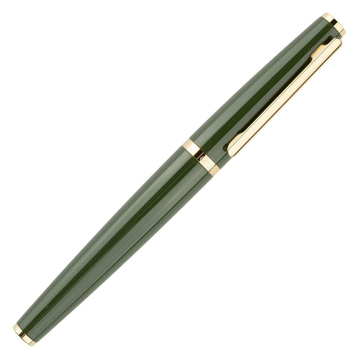 Otto Hutt Fountain Pen Design 06 - Olive Green - 24Papershop