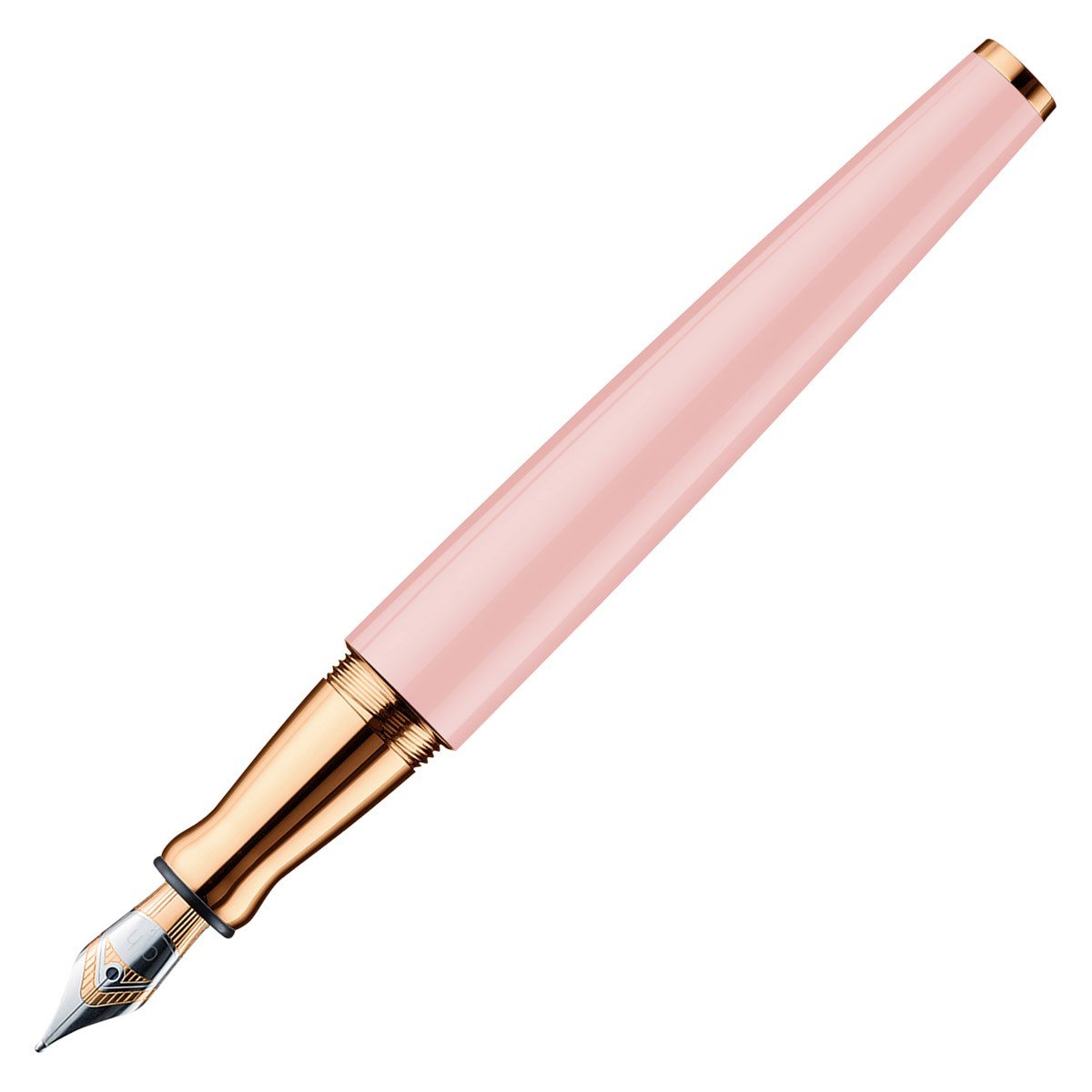 Otto Hutt Fountain Pen Design 06 - Shine Rose Rosegold - 24Papershop