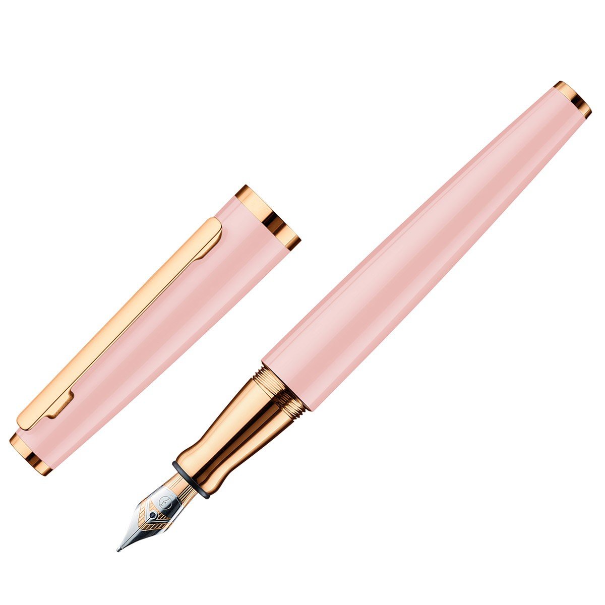 Otto Hutt Fountain Pen Design 06 - Shiny Pink - 24Papershop