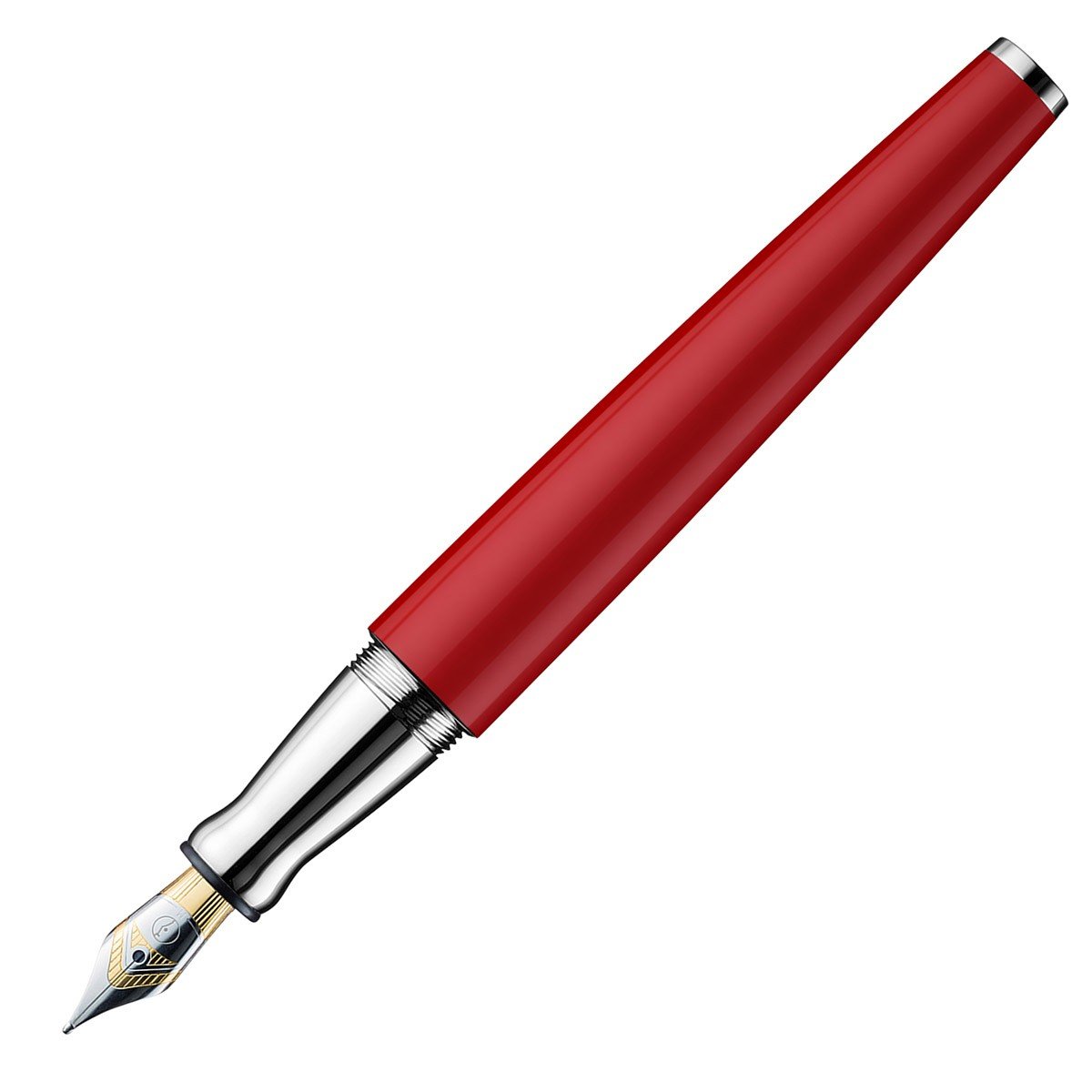 Otto Hutt Fountain Pen Design 06 - Shiny Red - 24Papershop