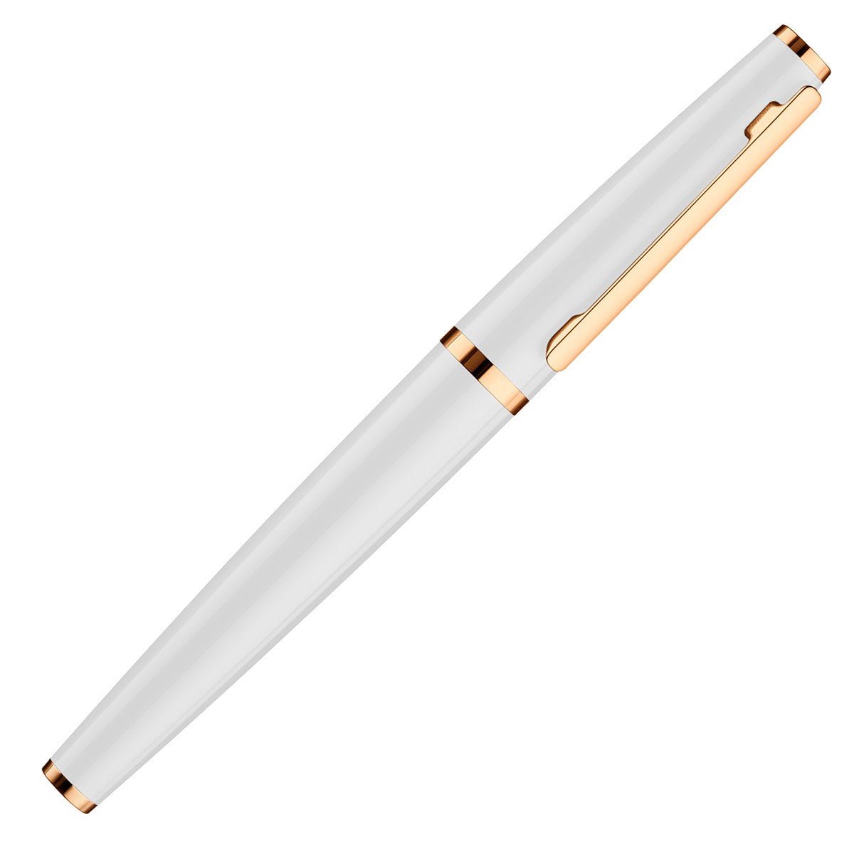 Otto Hutt Fountain Pen Design 06 - Shiny White - 24Papershop