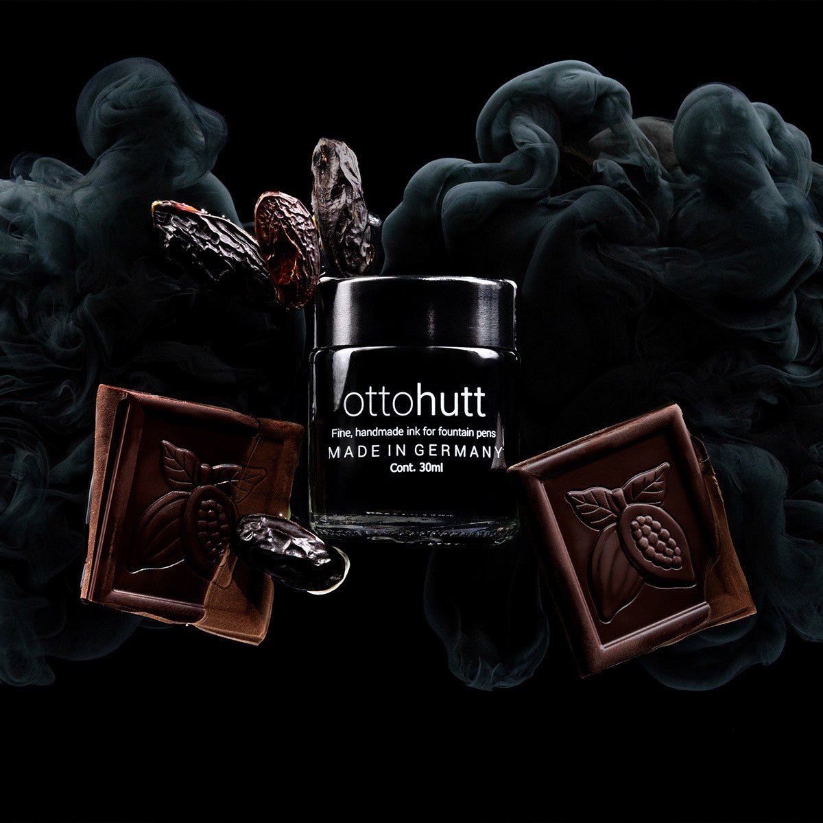 Otto Hutt Inkt - Black Night - Dark Chocolat - 24Papershop