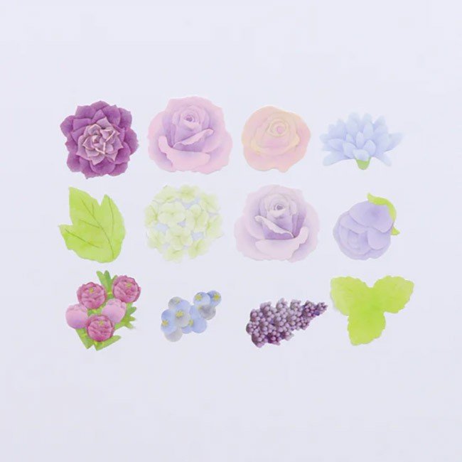 Paper24 Bande Washi Roll Sticker - Rose Flower Bouquet - 24Papershop