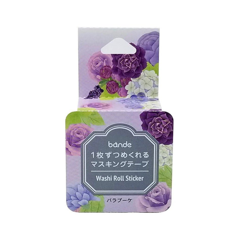 Paper24 Bande Washi Roll Sticker - Rose Flower Bouquet - 24Papershop