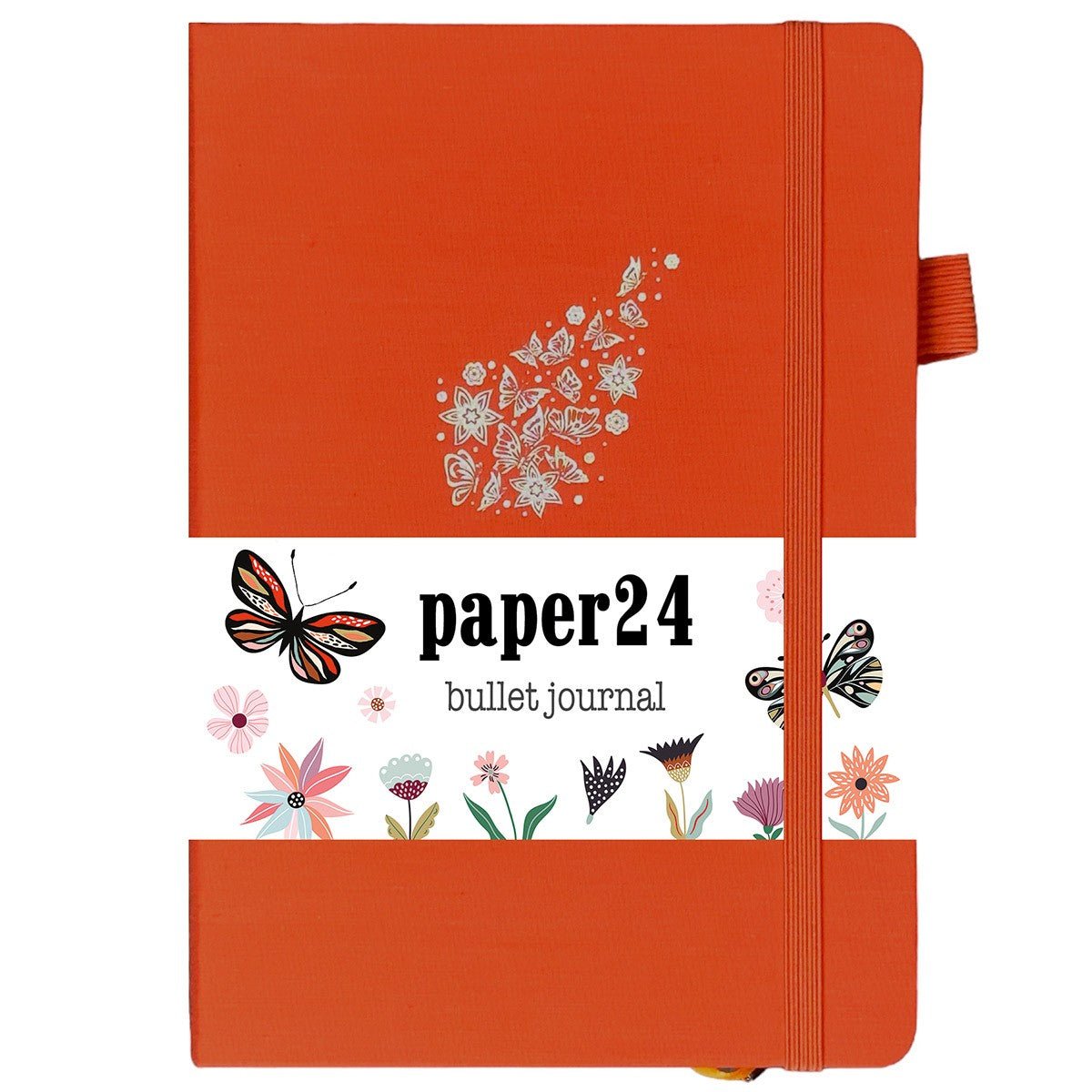 Paper24 Bullet Journal Butterflies & Flowers A5 Dot Grid - 24Papershop