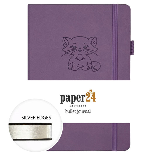 Paper24 Bullet Journal Sweet Cat A5 Dot Grid - 24Papershop