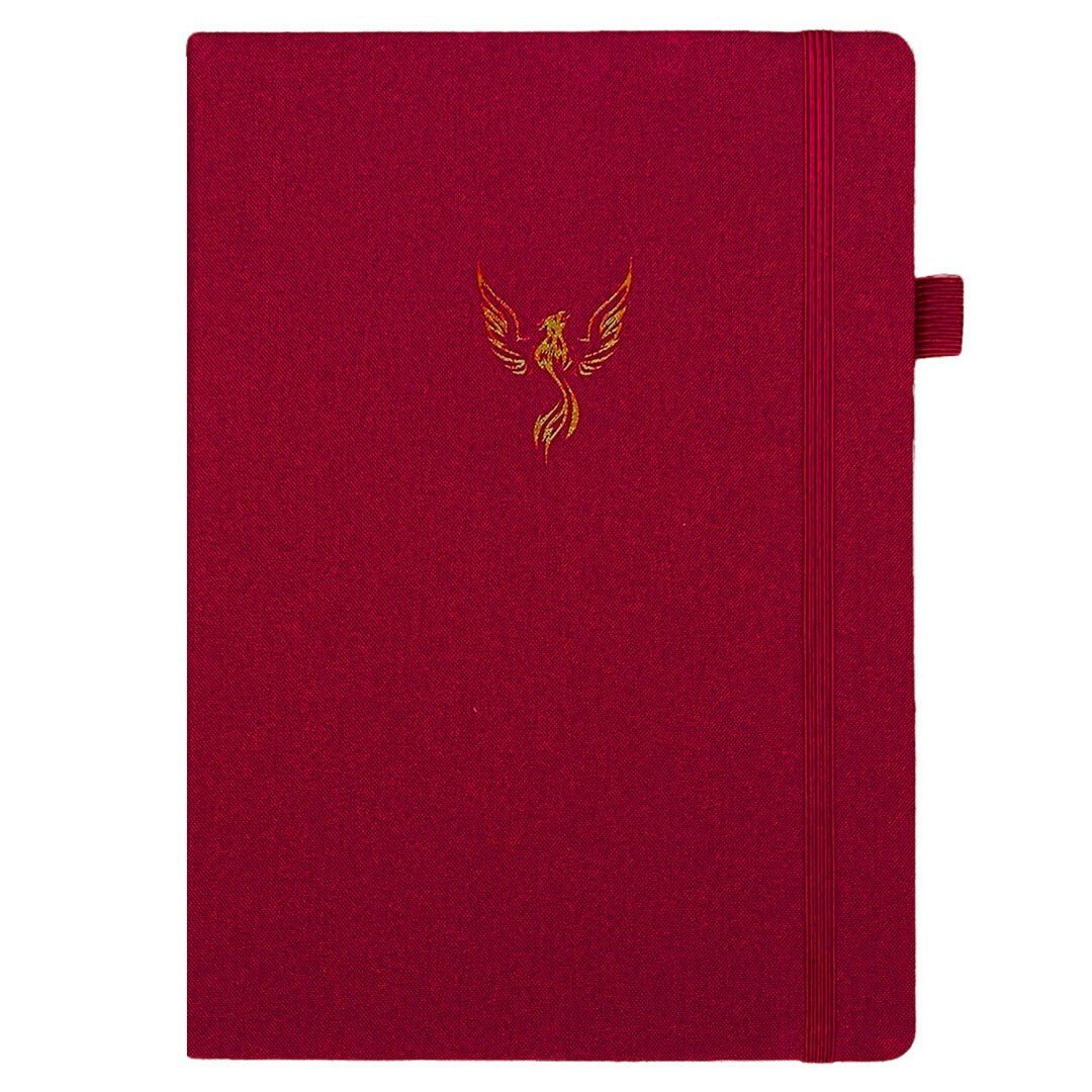 Paper24 Sketch Journal Flaming Phoenix B5 Blank - 24Papershop