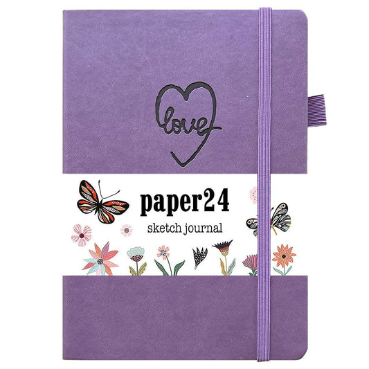 Paper24 Sketch Journal Love B5 Blank - 24Papershop