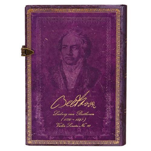 Paperblanks Beethoven's 250th Birthday Midi - Gelinieerd - 24Papershop